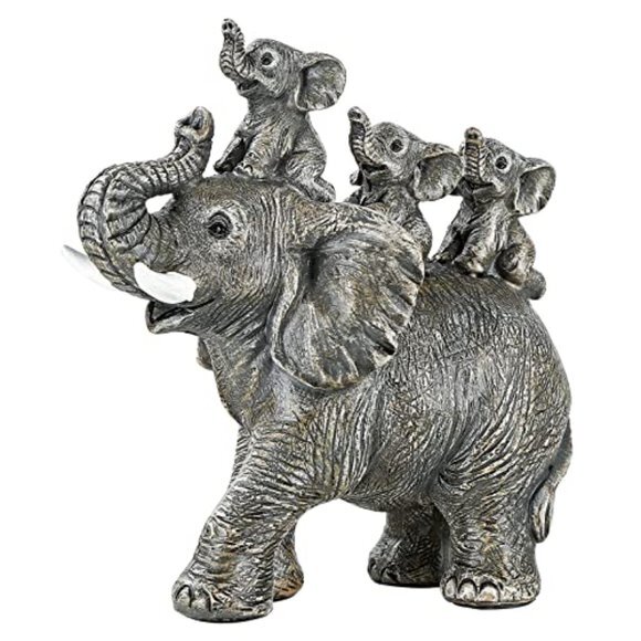 Mom Gifts - Elephant Gifts Women - Home Decor Office Bookshelf TV Stand Living - Picture 9 of 13